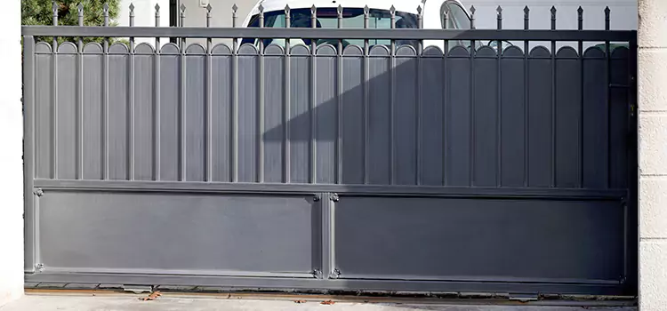 Metal Driveway Gate Installation Rochester